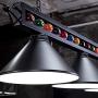 Wellmet Billiard Light for Pool Table,59” Pool Table Lighting for 7 8 9 Table, Hanging Over Pool Table Light with Matte Metal Shades and Billiard Ball Decor,Perfect for Game Room,Kitchen Island
