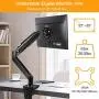 ErGear 22-35” Premium Single Monitor Stand Mount w/USB, Ultrawide Computer Screen Desk Mount w/Full Motion Gas Spring Arm, Height/Tilt/Swivel/Rotation Adjustable, Holds from 6.6lbs to 26.5lbs ErGear 22-35” Premium Single Monitor Stand Mount w/USB, Ultrawide Computer Screen Desk Mount w/Full Motion Gas Spring Arm, Height/Tilt/Swivel/Rotation Adjustable, Holds from 6.6lbs to 26.5lbs
