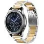 Shangpule Compatible Gear S3 bands, Galaxy Watch 3 45mm Band Galaxy Watch 46mm Bands, 22mm Stainless Steel Metal Replacement Strap Bracelet Compatible Samsung Gear S3 Classic and S3 Frontier Smartwatch (Silver + Gold) Shangpule Compatible Gear S3 bands, Galaxy Watch 3 45mm Band Galaxy Watch 46mm Bands, 22mm Stainless Steel Metal Replacement Strap Bracelet Compatible Samsung Gear S3 Classic and S3 Frontier Smartwatch (Silver + Gold)