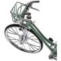 1:10 Scale Metal Decorative Bicycle Model Dutch Style Bike Coffee Bar Decor - Green