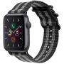 Fintie Band Compatible with Apple Watch 44mm 42mm Series 6/5/4/3/2/1 iWatch SE, Lightweight Breathable Woven Nylon Sport Wrist Strap with Metal Buckle Compatible All Versions 44mm 42mm Apple Watch