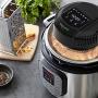 Air Fryer Lid for Instant Pot 6 Qt or 8 Qt Pressure Cooker - Crunch Lid - for Air Fryer Cooking - Extra Accessories are included - Fits for Electric Pressure Cooker and Metal Pot, 1000W, 120V