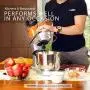 VIVOHOME 3 in 1 Electric 650W Multi-functional 6-Speed Tilt-Head Kitchen Stand Mixer Meat Grinder Juice Blender with 6 Quart Stainless Steel Bowl Silver ETL Listed VIVOHOME 3 in 1 Electric 650W Multi-functional 6-Speed Tilt-Head Kitchen Stand Mixer Meat Grinder Juice Blender with 6 Quart Stainless Steel Bowl Silver ETL Listed