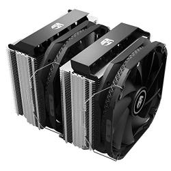 DEEPCOOL Assassin III Air CPU Cooler, 7 Heatpipes, Dual 140mm Fans, 54mm RAM Clearance, 280W TDP, New Sinter Heatpipe Technology, 5-Year Warranty