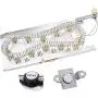 3387747 & 279973 Dryer Heating Element With Dryer Thermal Cut-off Fuse Kit by Blue Stars - Exact Fit for Whirlpool & Kenmore Dryers - Replaces 80003 WP3387747 3391913 AP3094323 3387747 & 279973 Dryer Heating Element With Dryer Thermal Cut-off Fuse Kit by Blue Stars - Exact Fit for Whirlpool & Kenmore Dryers - Replaces 80003 WP3387747 3391913 AP3094323