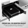 Corsair Dual SSD Mounting Bracket 3.5'' CSSD-BRKT2, Black Corsair Dual SSD Mounting Bracket 3.5'' CSSD-BRKT2, Black
