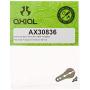 Axial AX30836 Aluminum Servo Horn 25T, Hard Anodized: AXIC0836,Gray
