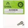 Axial AX30836 Aluminum Servo Horn 25T, Hard Anodized: AXIC0836,Gray Axial AX30836 Aluminum Servo Horn 25T, Hard Anodized: AXIC0836,Gray