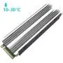 NVMe M.2 Aluminum Heatsink Cooler for 2280 M2 SSD Heat Sink with Silicone Thermal Pad (Silver) NVMe M.2 Aluminum Heatsink Cooler for 2280 M2 SSD Heat Sink with Silicone Thermal Pad (Silver)
