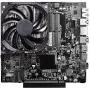 ID-COOLING IS-30 30mm Height Mini-ITX Low Profile Cooler with 92x92x12mm Slim Big Airflow Fan, Black Color Theme, AM4 and LGA115X, TDP 95W