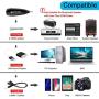 Wireless Microphone System,KIMAFUN 2.4G Wireless Lavalier Microphone with Lavalier Lapel Mics,Wireless Transmitter & Receiver for Computer,Speaker,Phone,Camera,Teaching and Public Speaking,G130