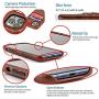 Dockem iPhone 11 Pro Wallet Case: Built-in Metal Plate for Magnetic Mounting & 2 Credit Card Holder Slots (5.8'' Exec M2, Synthetic Leather, Brown)