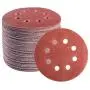 S SATC 72 PCS 5 Inch 8 Hole Hook and Loop Adhesive Sanding Discs Sandpaper for Random Orbital Sander 40 60 80 120 180 240 320 grits