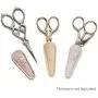 Beaditive Embroidery Scissors Sheath (3-Piece Set) Metal | Gold, Silver, Copper Beaditive Embroidery Scissors Sheath (3-Piece Set) Metal | Gold, Silver, Copper