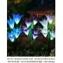Bright Zeal 3 Bundle 12 Lily LED Fairy Solar Garden Light with Color Changing Flower Lights - Multi Color Solar Lights Outdoor Garden LED Flower Waterproof - Solar LED Metal Flower Stake Lights
