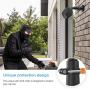 Metal Wall Mount for Arlo Pro 2 and Arlo Pro with Anti-Theft Security Chain and Silicone Skins for Indoor Outdoor Extra Security(Black, 2 Pack)