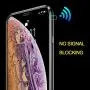 Anti Peeping Magnetic Case for iPhone 7plus/8plus, Privacy Case with Clear Double Sided Tempered Glass [Magnet Absorption Metal Bumper Frame] 360°Protection for iPhone 7plus/8plus-Gold