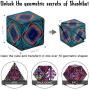 SHASHIBO - The Shape Shifting Box (36 Rare Earth Magnets) - STEM/STEAM Fidget, Geometric 3D Transforming Magnetic Box Magic Cube (Wings)