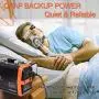 SUNGZU Portable Generator Power Station 300W Solar Generator CPAP Battery Backup for Camping Outdoor Home Emergency 300 watt 346Wh 11.1V/31.2Ah Quiet Rechargeable Power Supply with 2AC 2DC 4USB