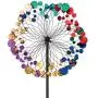Bits and Pieces - Metallic Kaleidoscope Wind Spinner - Garden Décor - Weather Safe Finish Makes for Great Addition to Your Garden, Lawn or Patio Bits and Pieces - Metallic Kaleidoscope Wind Spinner - Garden Décor - Weather Safe Finish Makes for Great Addition to Your Garden, Lawn or Patio