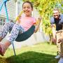 Lovely Snail Swing Seat 2 Pack Heavy Duty Swing Set Swings with Carabiners, Playground Playset Accessories Replacement Fully Assembled for Outdoor Backyard