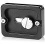 Neewer Black Metal PU-50 Universal Quick Release Plate Fits Arca-Swiss Standard for Tripod Ballhead (PU50 III)