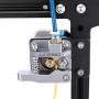 Upgraded Creality Ender 3 All Metal MK-8 Extruder Feeder Drive1.75mm Filament for Ender 3 Pro/3V2/5/5 Plus/Pro, CR-10 Series, CR-10S, CR 20/20 Pro 3D Printer, Gray Aluminum Block Bowden Extruder