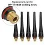 TIG Back Cap Kit 57Y02 57Y03 57Y04, TIG Torch Part Accessory Replacement Part for WP-17/18/26 Welding Torch(5pcs 57Y02 (Long)) TIG Back Cap Kit 57Y02 57Y03 57Y04, TIG Torch Part Accessory Replacement Part for WP-17/18/26 Welding Torch(5pcs 57Y02 (Long))