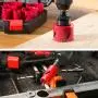 Bi-Metal Hole Saw Kit, HYCHIKA 17 Pcs High Speed Steel 3/4 inches- 2-1/2 inches Set in Case with Mandrels, Durable High Speed Steel, Perfect for Drilling PVC Board, Metal, and Plastic Plate Bi-Metal Hole Saw Kit, HYCHIKA 17 Pcs High Speed Steel 3/4 inches- 2-1/2 inches Set in Case with Mandrels, Durable High Speed Steel, Perfect for Drilling PVC Board, Metal, and Plastic Plate