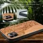 iProductsUS Wood Phone Case Compatible with iPhone 11 (6.1''), Engraved Unique Elephant, Built-in Metal Plate, TPU Protective Shockproof Cover (6.1 inch) iProductsUS Wood Phone Case Compatible with iPhone 11 (6.1''), Engraved Unique Elephant, Built-in Metal Plate, TPU Protective Shockproof Cover (6.1 inch)