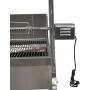 TITAN GREAT OUTDOORS Rotisserie Grill Roaster w/Windscreen Stainless Steel 13W 88LBS Capacity BBQ