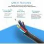 7-Way Trailer Plug Connector Cord 7-Pin: USA Business Extra Long 8 Ft, Heavy Duty, Weatherproof, Corrosion Resistant, Double Prongs, RV 7 Pin Wire Inline Light Trailer Wiring Harness Cable 7-Way Trailer Plug Connector Cord 7-Pin: USA Business Extra Long 8 Ft, Heavy Duty, Weatherproof, Corrosion Resistant, Double Prongs, RV 7 Pin Wire Inline Light Trailer Wiring Harness Cable