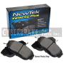 DK1570-6D Front Drilled Rotors and Semi-Metallic Brake Pads