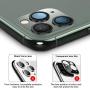 [3 Pack] Eelliss Camera Lens Protector for iPhone 11 Pro(5.8'')/iPhone 11 Pro Max(6.5''), Premium Tempered Glass Clear Lens Screen Protector Film Cover with Metal Ring - Anti Scratch/Dust/Fog