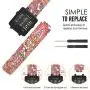MoKo Band Compatible with Garmin Vivoactive, Soft Silicone Replacement Fitness Bands Wristbands with Metal Clasps fit Vivoactive/Vivoactive Acetate Sports GPS Smart Watch - Daisy Totem MoKo Band Compatible with Garmin Vivoactive, Soft Silicone Replacement Fitness Bands Wristbands with Metal Clasps fit Vivoactive/Vivoactive Acetate Sports GPS Smart Watch - Daisy Totem