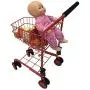 Toy Shopping Cart for Kids and Toddler - Includes Food - Folds for Easy Storage Metal Frame Toy Shopping Cart for Kids and Toddler - Includes Food - Folds for Easy Storage Metal Frame