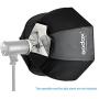Godox SB-UE 80cm / 31.5in Portable Octagonal Umbrella Softbox with Bowens Mount for Speedlite
