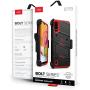 ZIZO Bolt Series Galaxy A01 Case - Black & Red