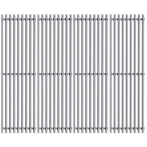 Htanch SF5051 (4-Pack) Stainless Steel Cooking Grid Grates Replacement for Chargriller Charcoal 2121, 2123, 2222, 2828, 3001, 3008, 3030, 3072, 3232, 3725, 4000, 4001, 4008, 4208,5050, 5072 Gas Grills