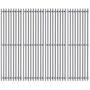Htanch SF5051 (4-Pack) Stainless Steel Cooking Grid Grates Replacement for Chargriller Charcoal 2121, 2123, 2222, 2828, 3001, 3008, 3030, 3072, 3232, 3725, 4000, 4001, 4008, 4208,5050, 5072 Gas Grills
