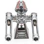 Fascinations Metal Earth Star Wars Rise of Skywalker Zoriis Y-Wing Fighter 3D Metal Model Kit