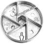 Spare Hardware Parts Wheel Lock for IKEA MALM (IKEA Part #114670) (Pack of 4) Spare Hardware Parts Wheel Lock for IKEA MALM (IKEA Part #114670) (Pack of 4)