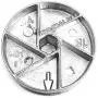 Spare Hardware Parts Wheel Lock for IKEA MALM (IKEA Part #114670) (Pack of 4)