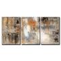 wall26 - Brown and Beige Painting - Canvas Art Wall Art - 24''x36''x3 Panels