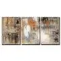 wall26 - Brown and Beige Painting - Canvas Art Wall Art - 24''x36''x3 Panels