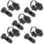 Anmbest 5PCS Panel Mounting RJ45 Waterproof Cat5/5e/6 8P8C Connector + One End Waterproof Head Ethernet LAN Cable Connector Double Head Coupler Adapter Female to Female with Waterproof/Dust Cap Anmbest 5PCS Panel Mounting RJ45 Waterproof Cat5/5e/6 8P8C Connector + One End Waterproof Head Ethernet LAN Cable Connector Double Head Coupler Adapter Female to Female with Waterproof/Dust Cap