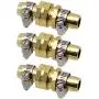 Twinkle Star Garden Hose Repair Connector with Clamps, Male and Female Garden Hose Fittings, 3 Set Twinkle Star Garden Hose Repair Connector with Clamps, Male and Female Garden Hose Fittings, 3 Set