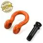 LIBERRWAY Shackles 3/4'' (2 Pack) D Ring Shackle Rugged Off Road Shackles 28.5 Ton (57,000 lbs) Maximum Break Strength with 7/8 Pin Heavy Duty D Ring for Vehicle Recovery, Orange LIBERRWAY Shackles 3/4'' (2 Pack) D Ring Shackle Rugged Off Road Shackles 28.5 Ton (57,000 lbs) Maximum Break Strength with 7/8 Pin Heavy Duty D Ring for Vehicle Recovery, Orange