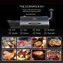 Z Grills ZPG-7002B 2020 Upgrade Wood Pellet Grill & Smoker, 8 in 1 BBQ Grill Auto Temperature Controls, inch Cooking Area, 700 sq in Black
