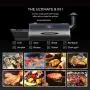 Z Grills ZPG-7002B 2020 Upgrade Wood Pellet Grill & Smoker, 8 in 1 BBQ Grill Auto Temperature Controls, inch Cooking Area, 700 sq in Black Z Grills ZPG-7002B 2020 Upgrade Wood Pellet Grill & Smoker, 8 in 1 BBQ Grill Auto Temperature Controls, inch Cooking Area, 700 sq in Black